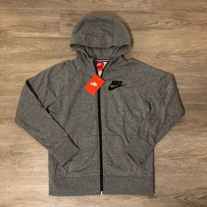 Grey Nike Zip Up Jacket NWT